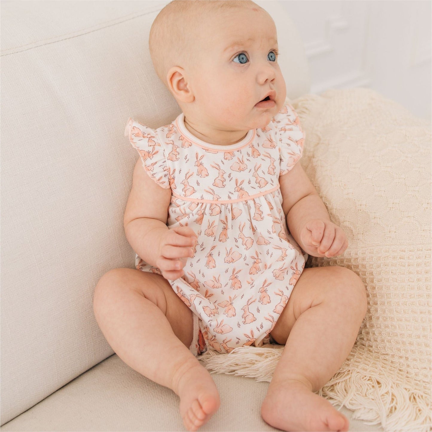 Bunny Patch Flutters Bubble - Pink