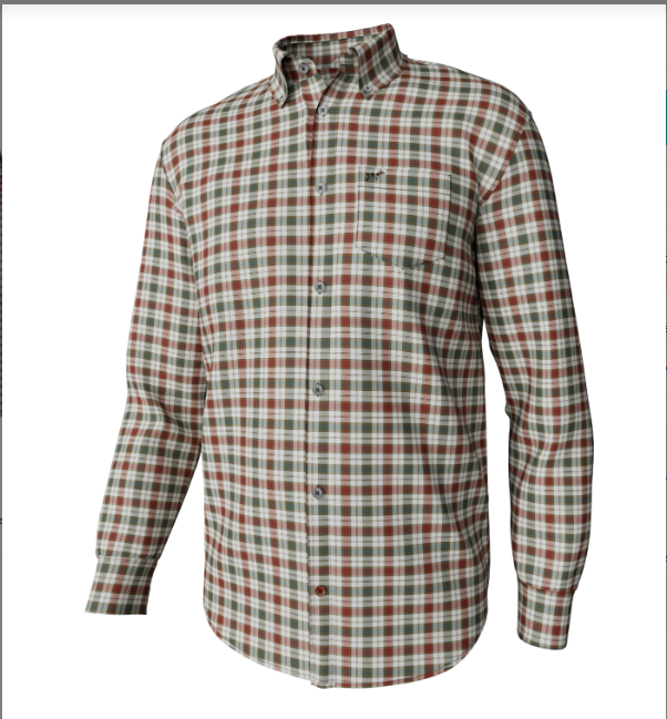 Hadley Vintage Button Down- Wright Plaid Festive