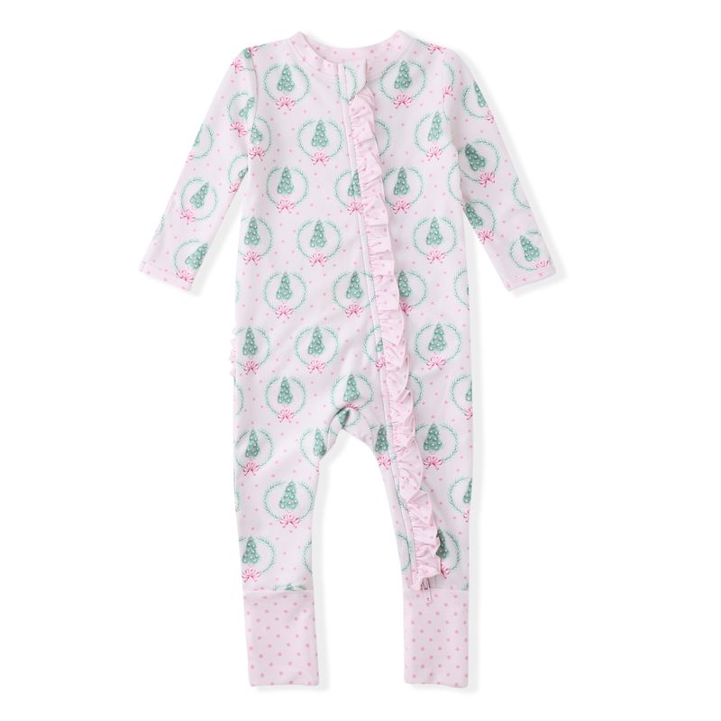 Christmas tree Butter Knit Layette