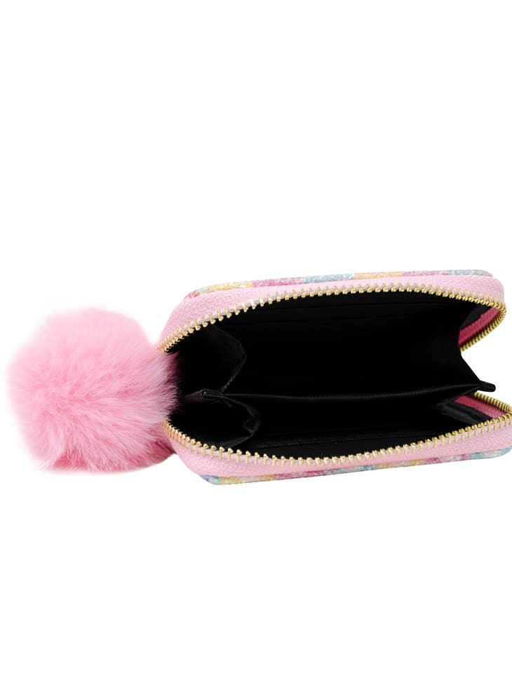 Glitter Hearts Wallet