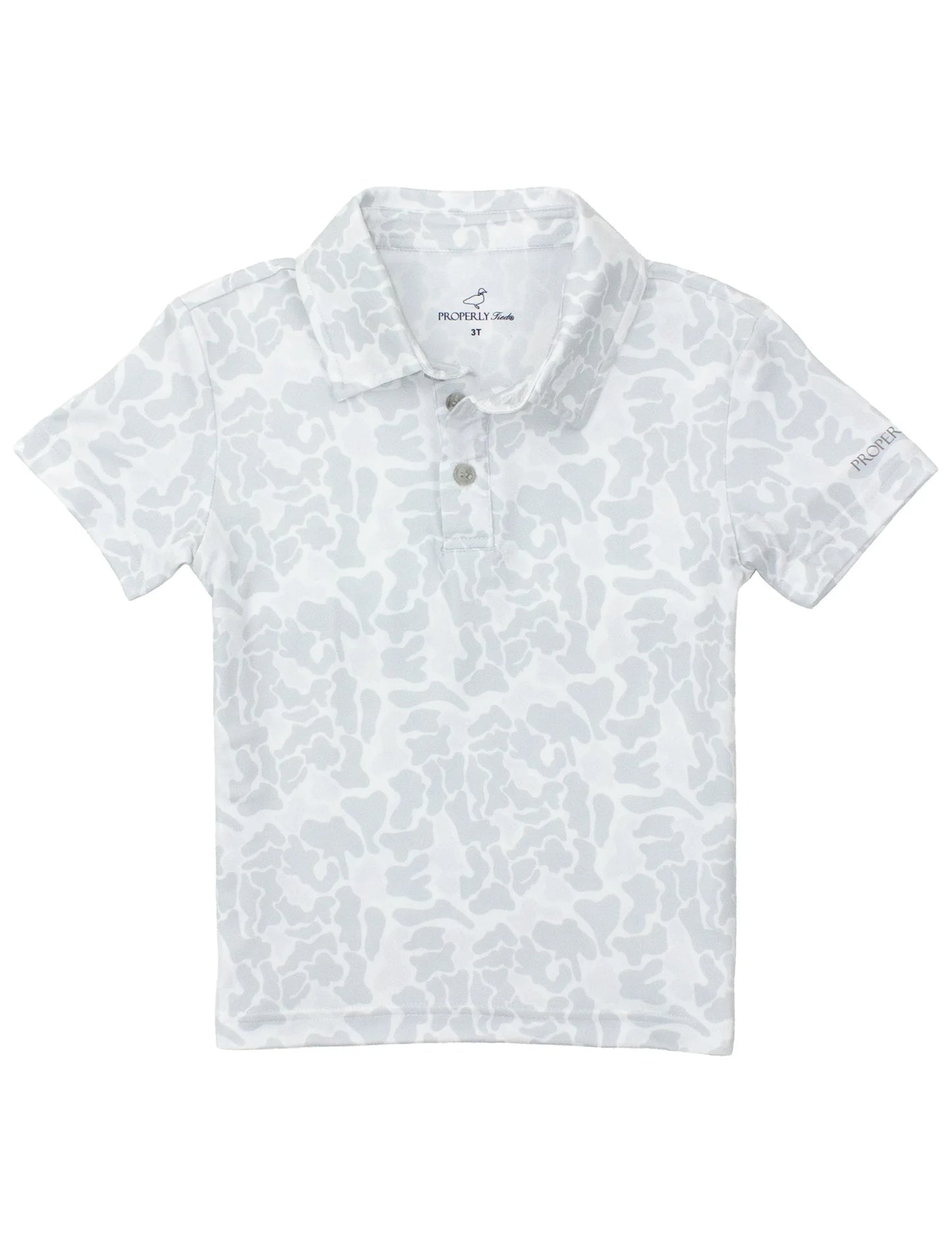 Boys Ravine Polo Snow Camo