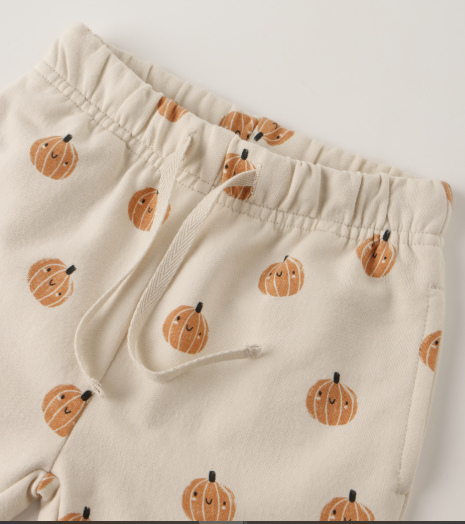 Relaxed Fleece Set- Smiley Pumpkins