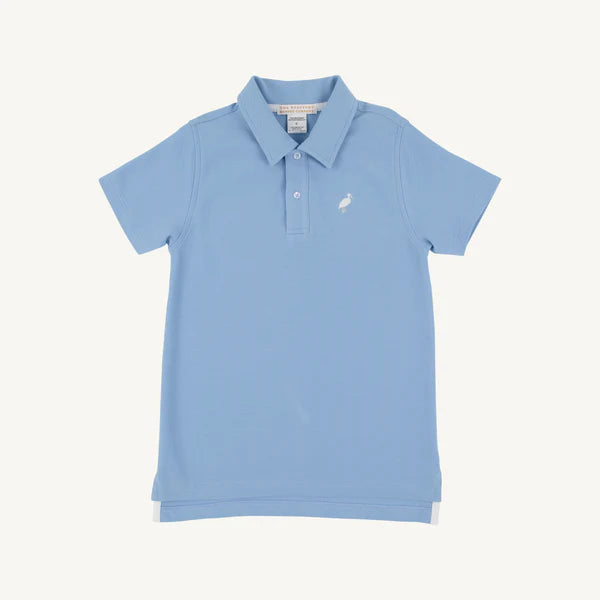Prim & Proper Polo- Saratoga Sky