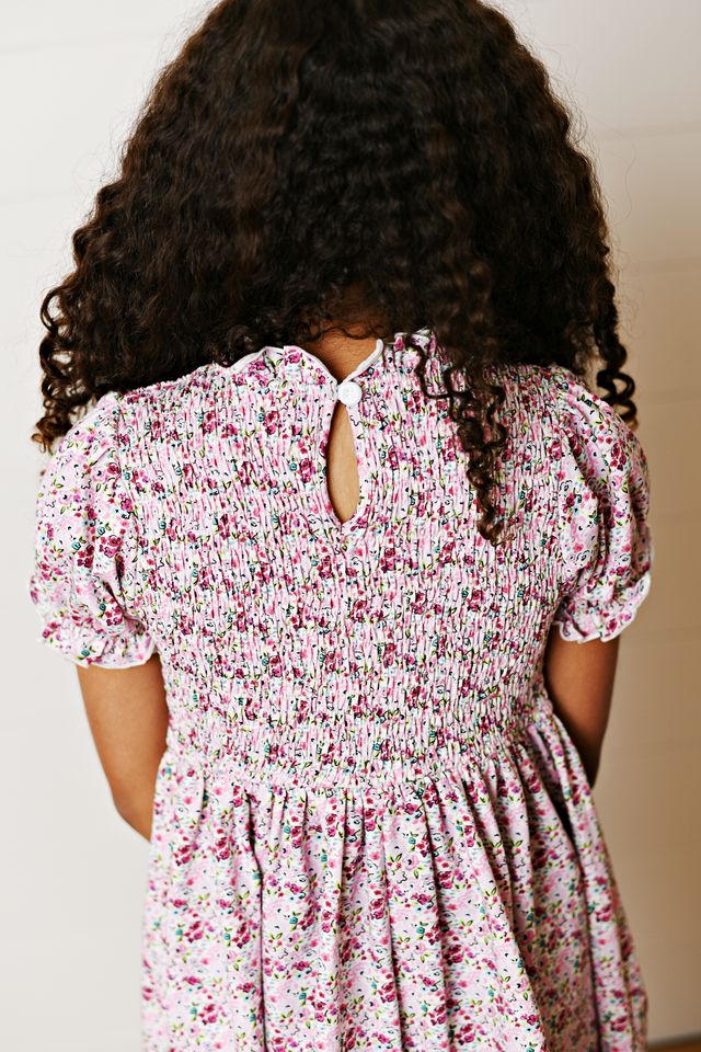 Smocked Dress- Fall Floral