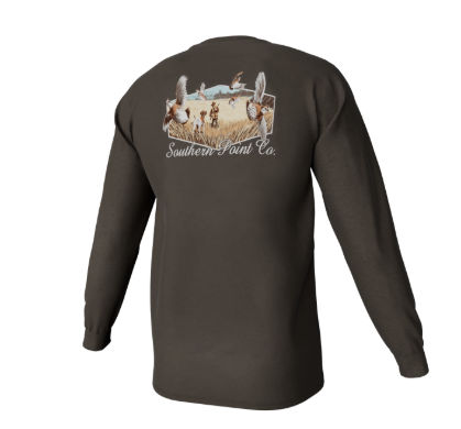 Covey Rise Long Sleeve Tee- Gunstock