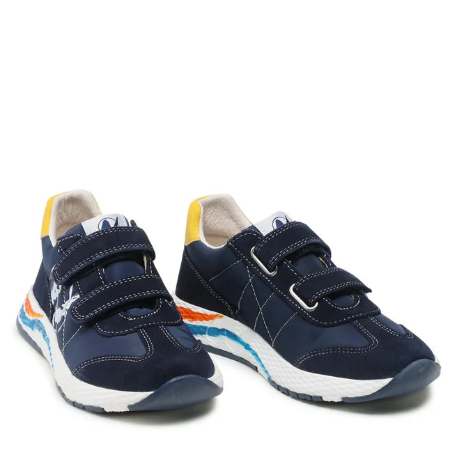 Boys Jesko Shoe - Navy/Yellow