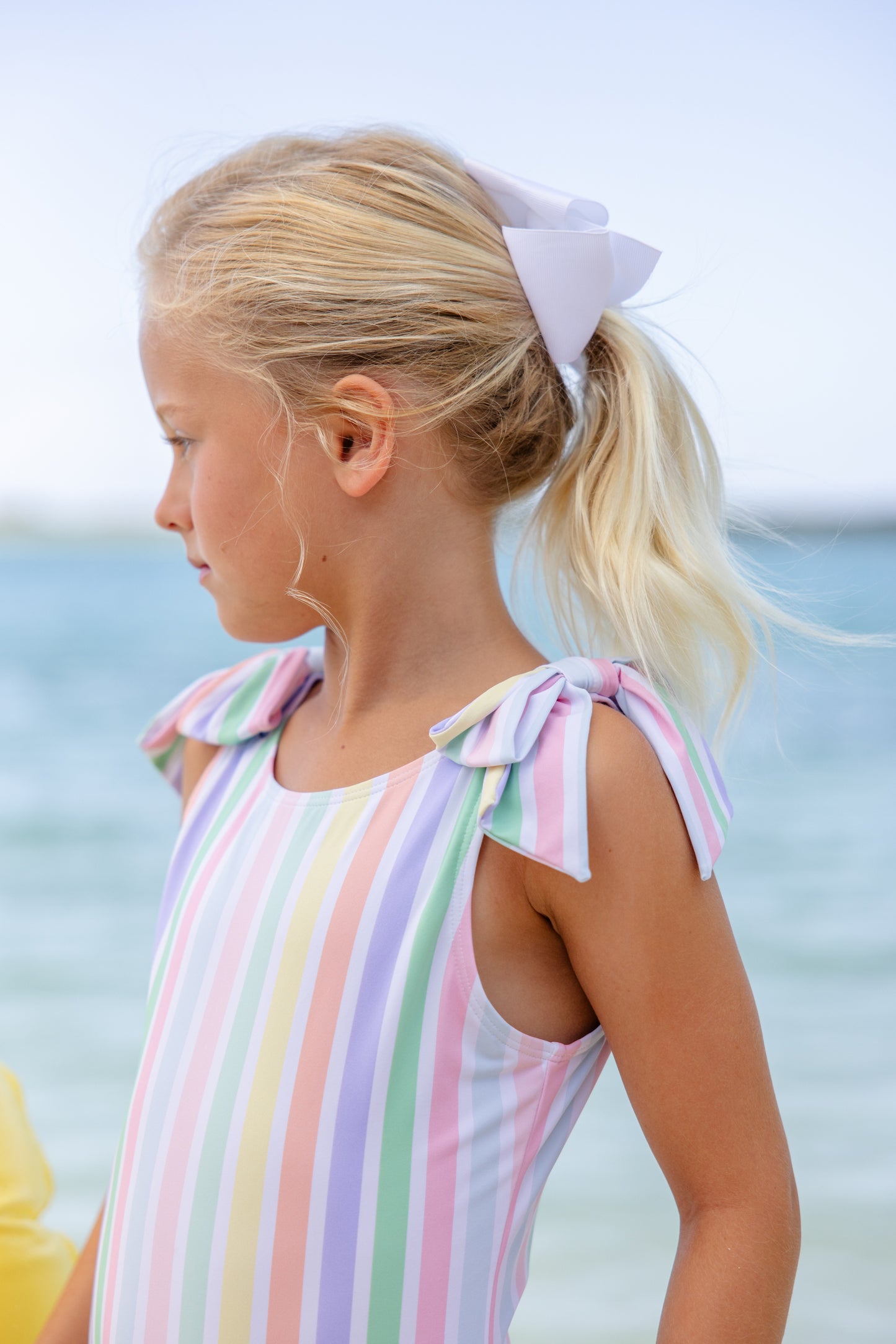 Edisto Beach Bathing Suit- Southamton Stripe