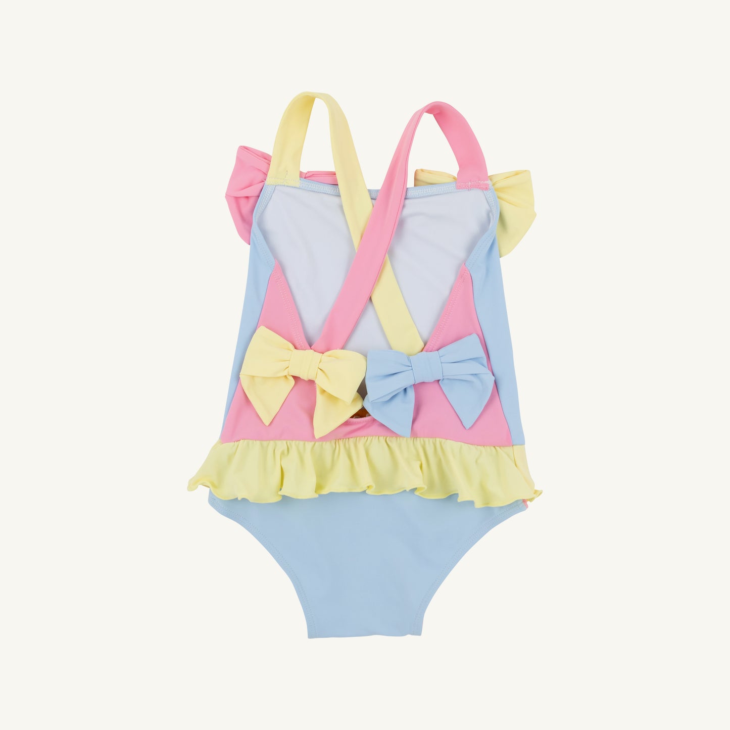 Taylor Bay Bathing Suit- Pink/Lake Worth Yellow