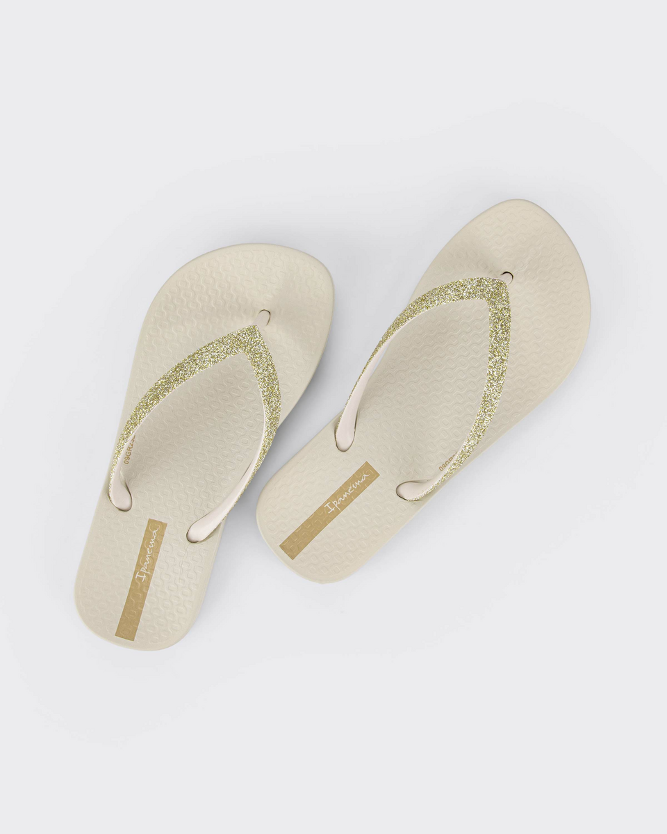 Ana Sparkle Kids Sandal - Beige