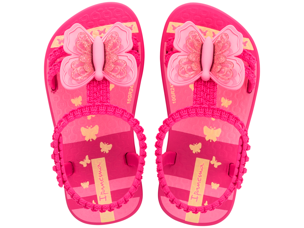 Butterfly Baby Sandal - Pink