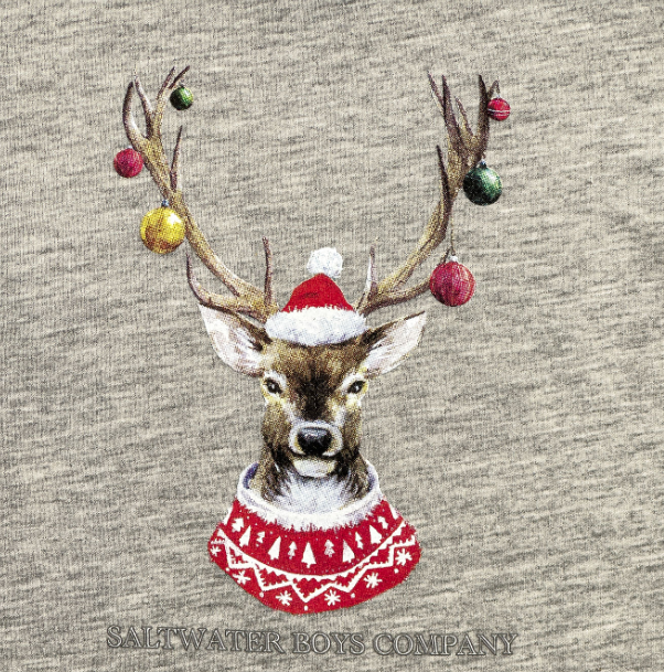 Christmas Ornament Deer Graphic Tee