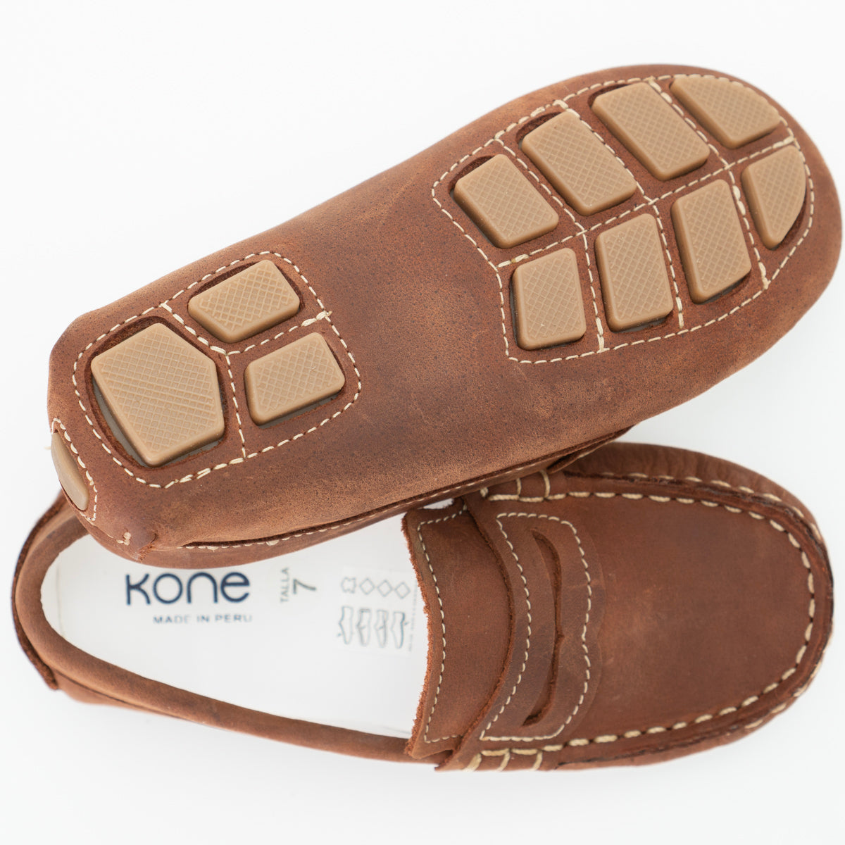 Boy's Loafer Penny Style - Copper