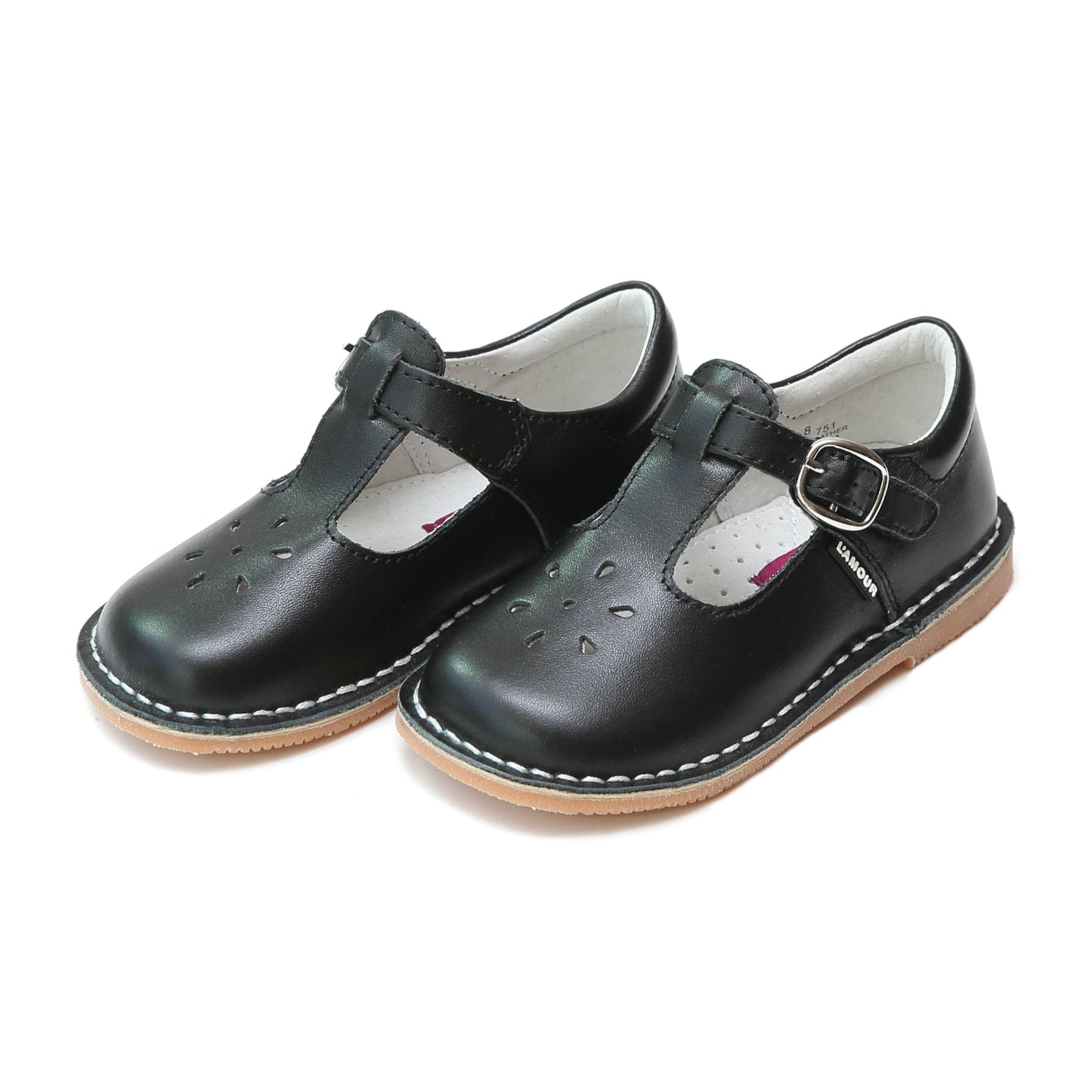 Joy Classic T-Strap - Black -751BK