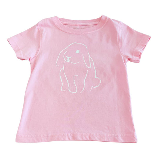 Lt Pink Floppy Eared Bunny T-Shirt