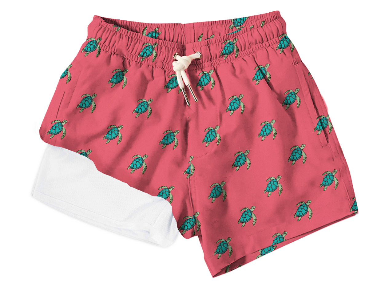 Sea Turtle Swim Trunks