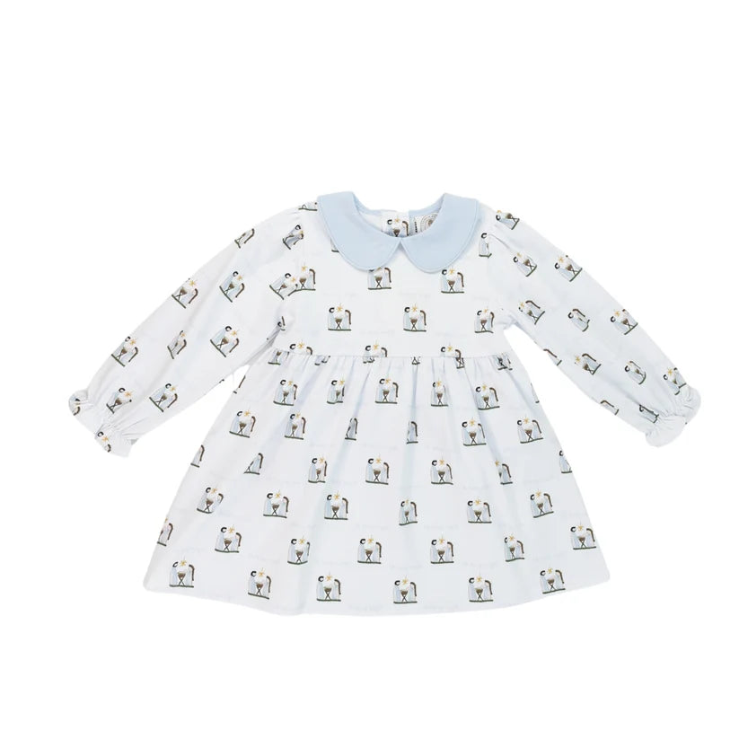 Oh Holy Night Girls Collins Classic Dress Longsleeve