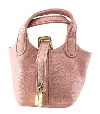 Bucket Purse With Lock
