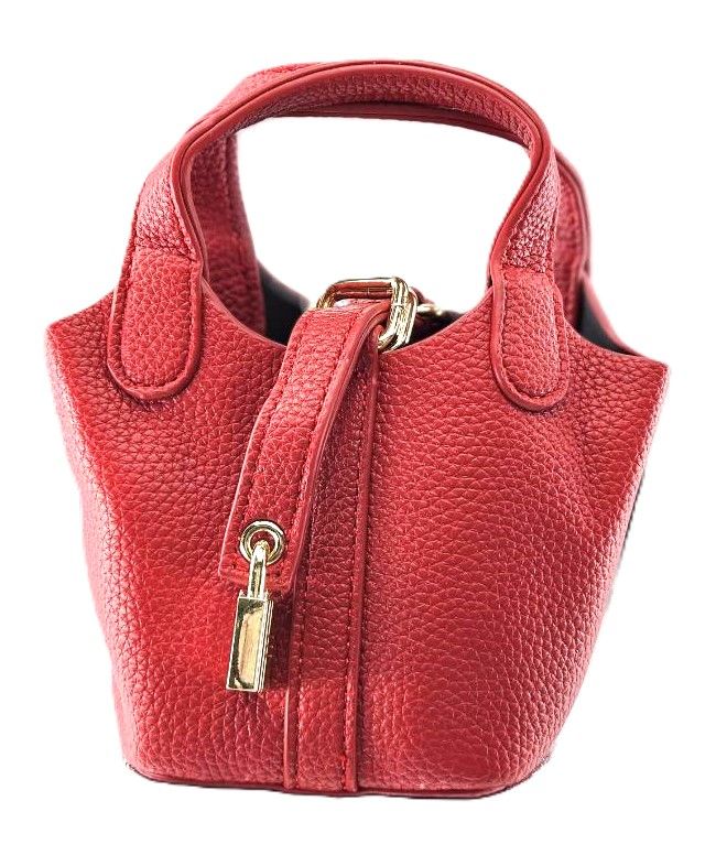 Bucket Purse With Lock