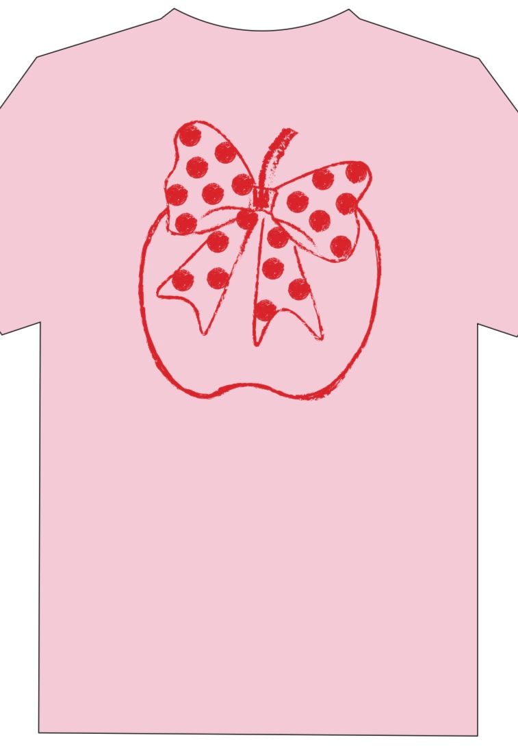 SS Light Pink Apple T-Shirt