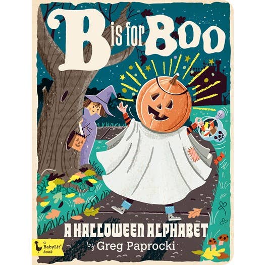 B Is For Boo: A Halloween Alphabet Board Book