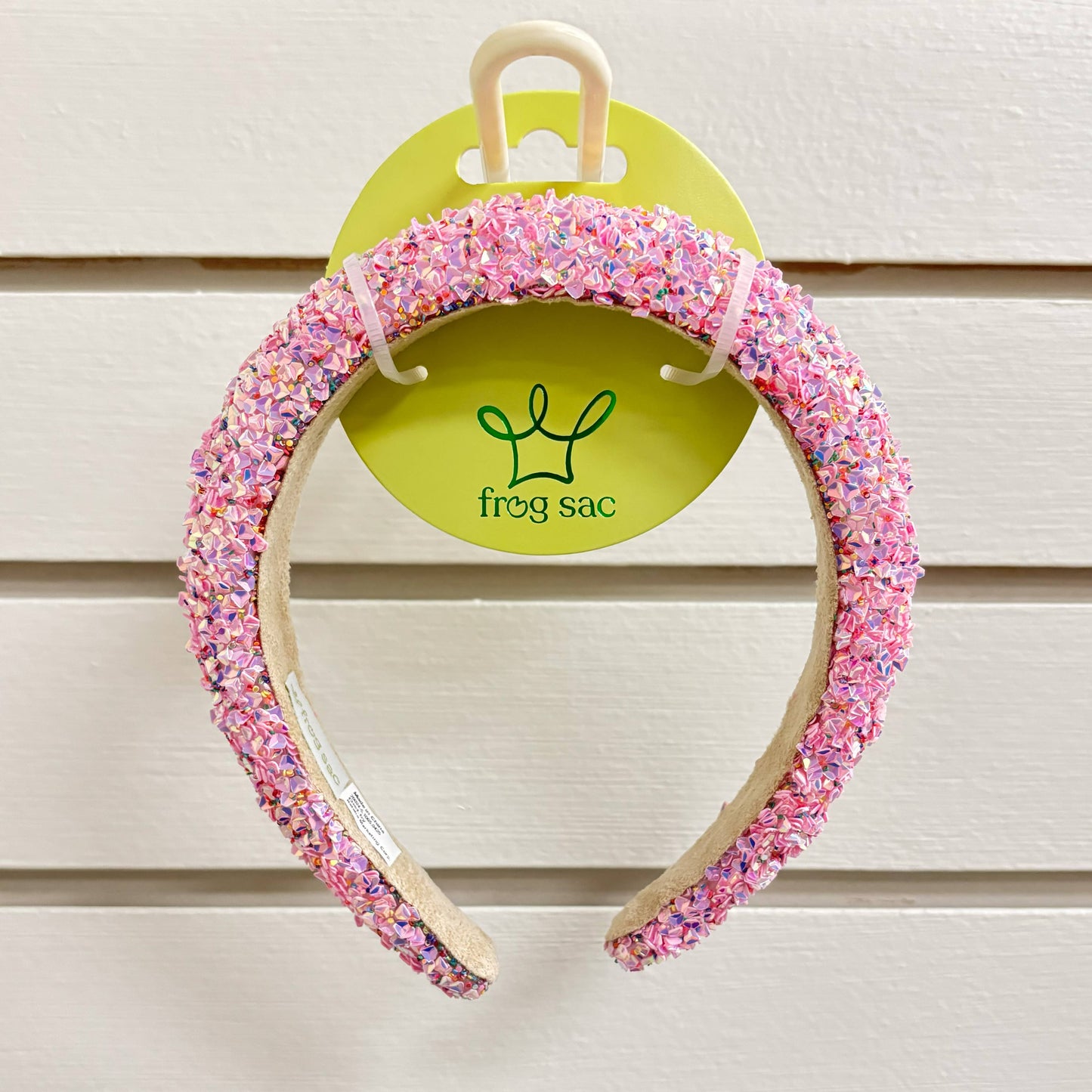 Kids Padded Headband - Chunky Sequin Hair Band: Multi-Colored