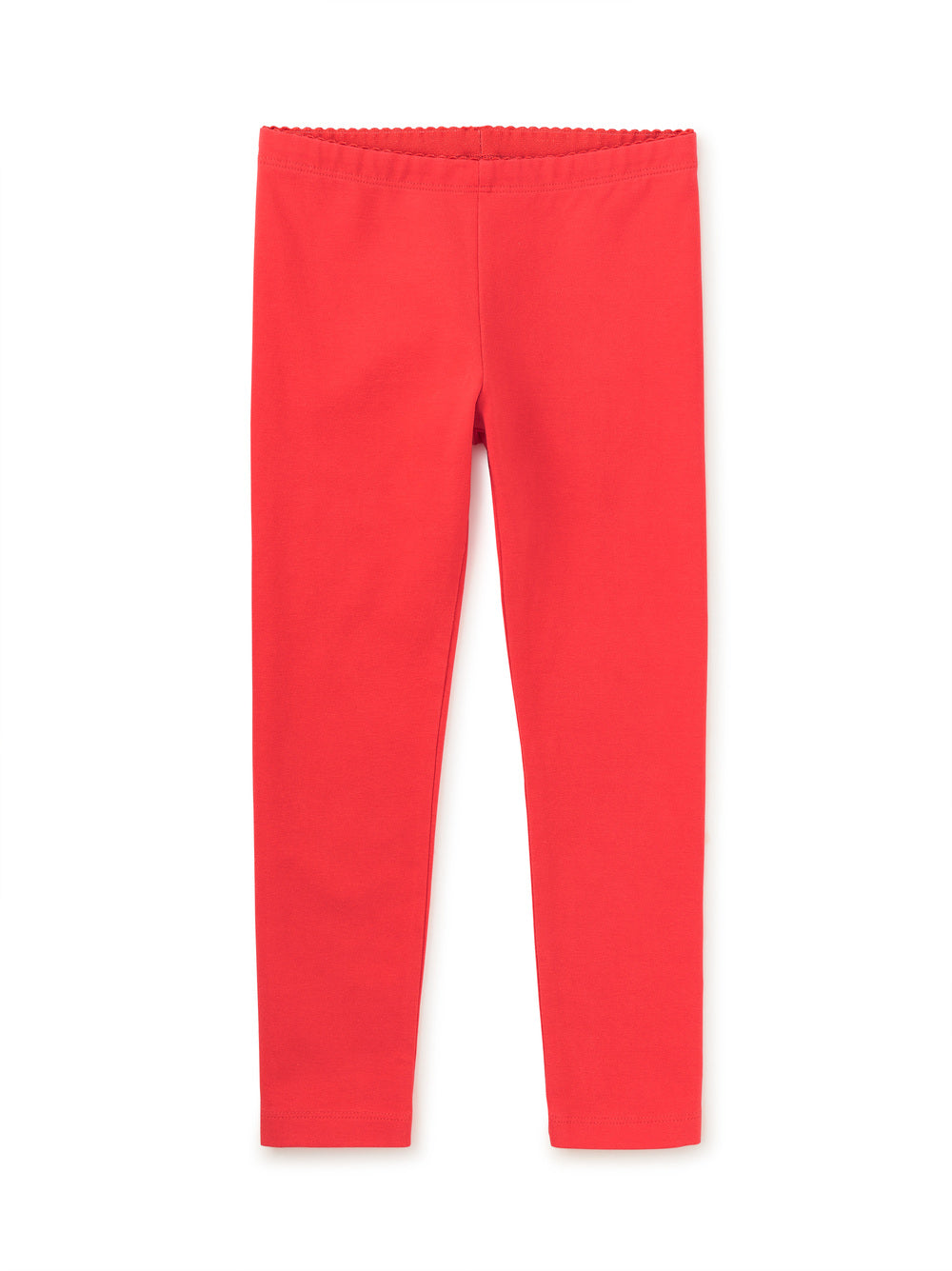 Solid Leggings- Scarlet