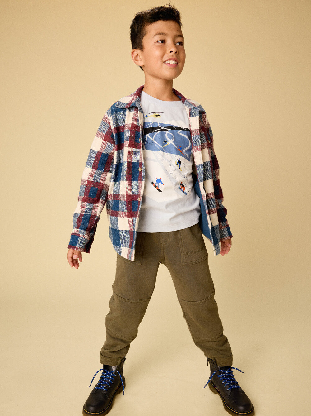 Ski Slopes Graphic Tee