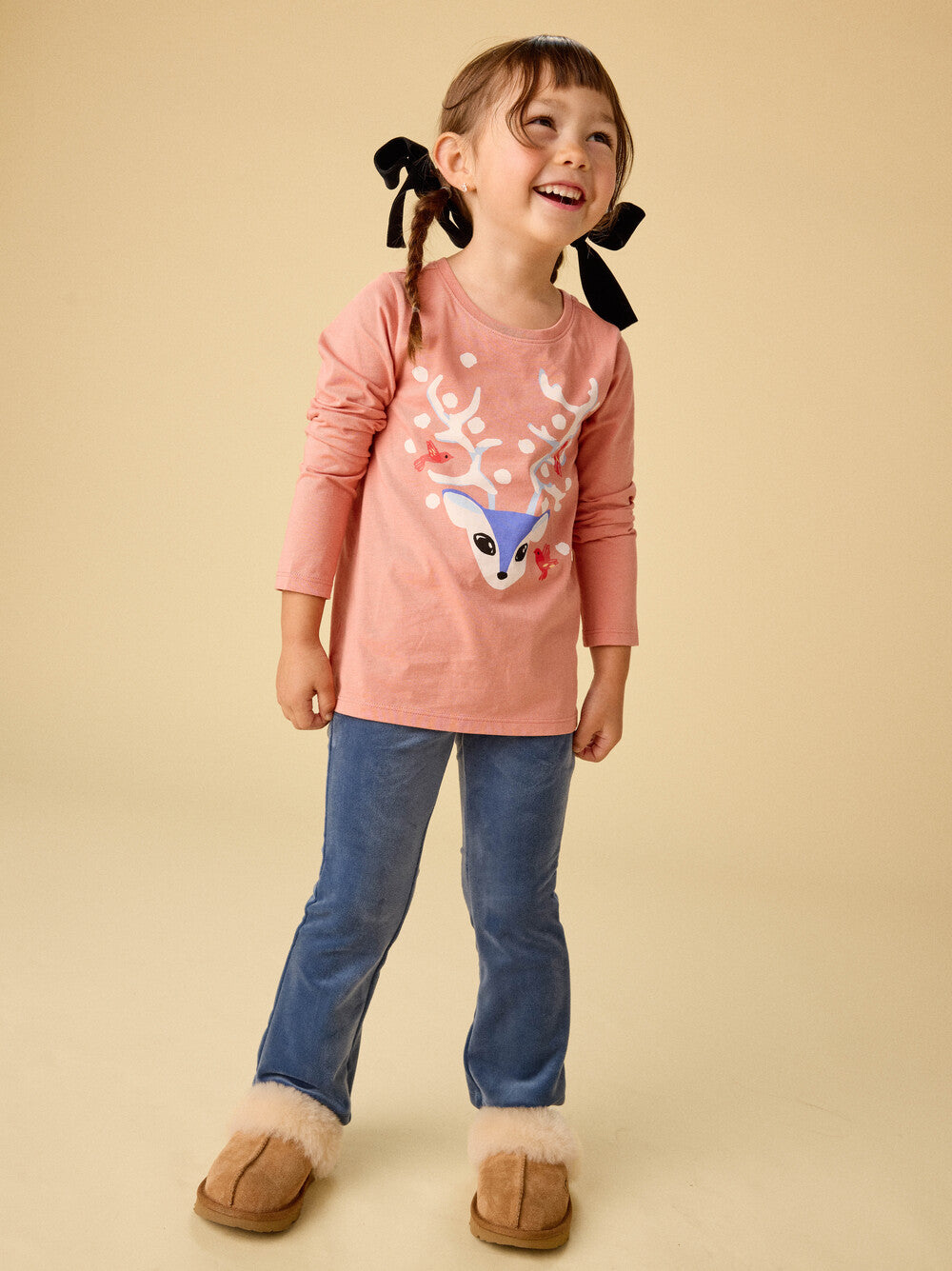 Very Velour Flare Pants - NAVAL BLUE