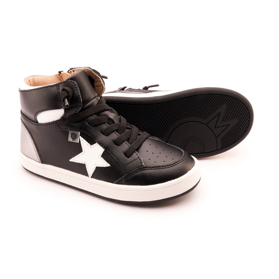 Star Tracker Black High Top