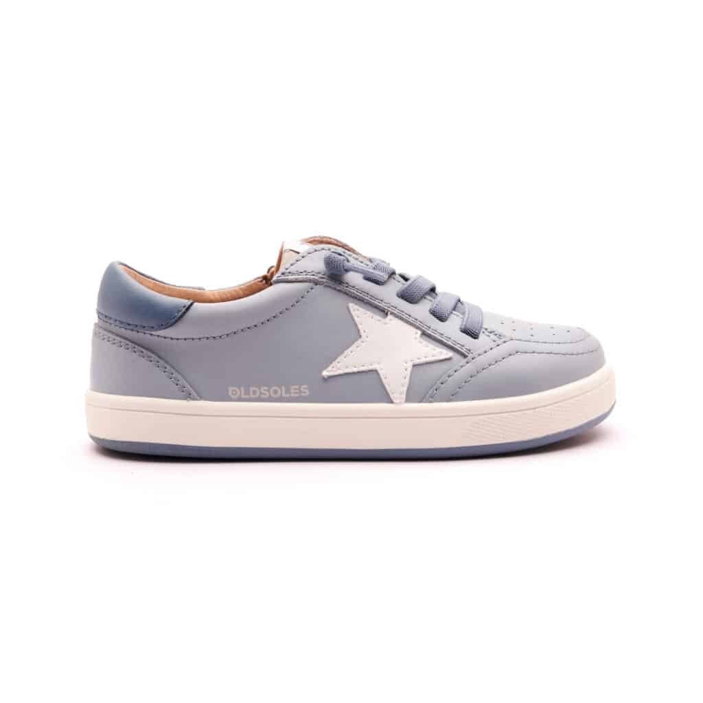 Platinum Runner - Dusty Blue White Star Shoe