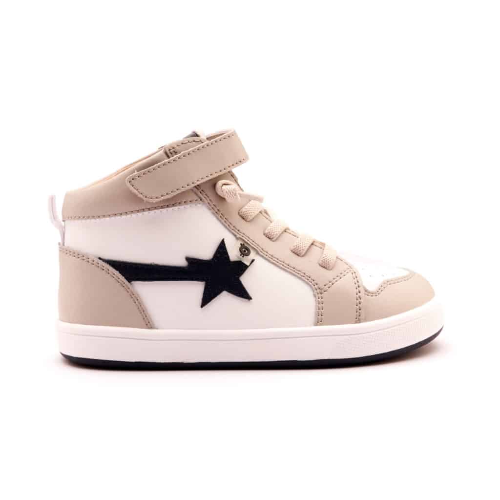 Team Star - Snow/Navy Star High Top