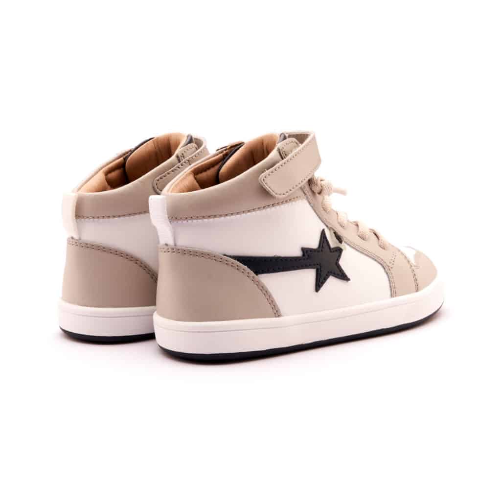 Team Star - Snow/Navy Star High Top