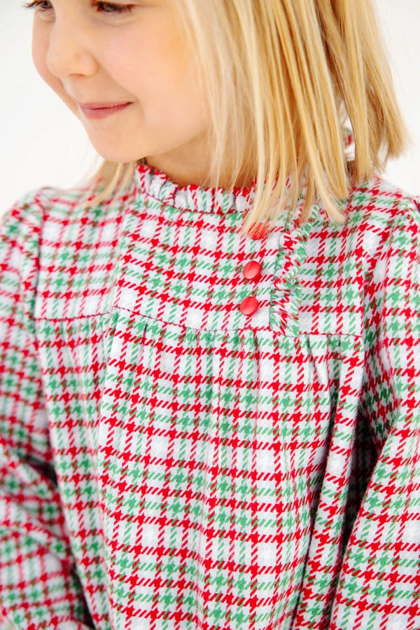 LS Mary Baker Day Dress- Wicker Park Plaid