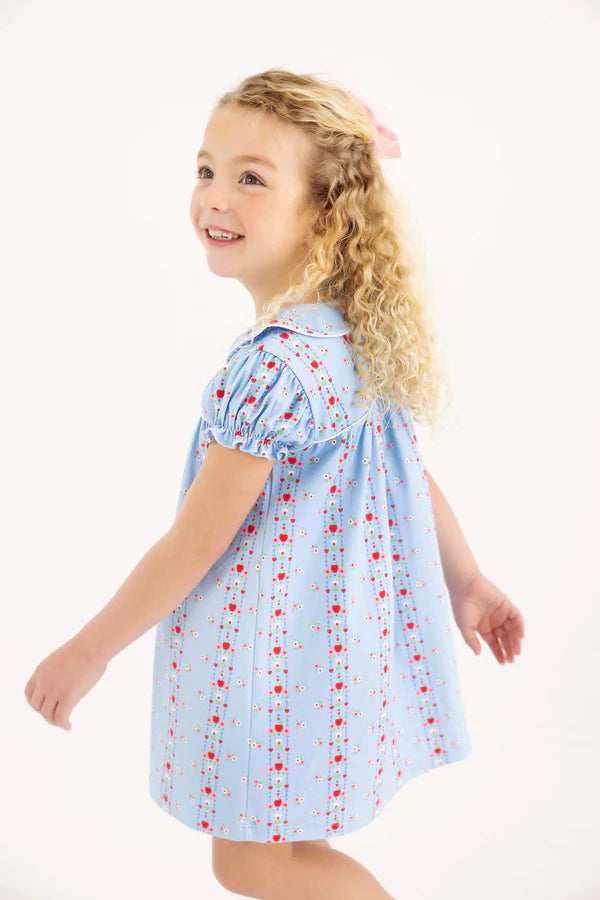 Holly Day Dress- First Day Flowers