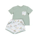 Darling Ducks Beckham Play Short Set