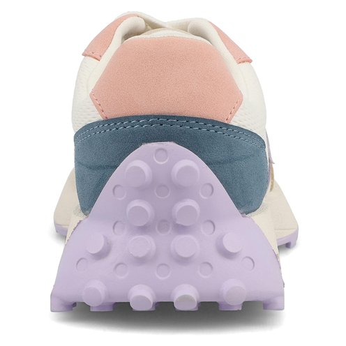 Cayli Lace Sneaker - White/Lilac Star