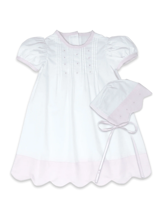 1956 Daygown Set - Blessings White/Pink