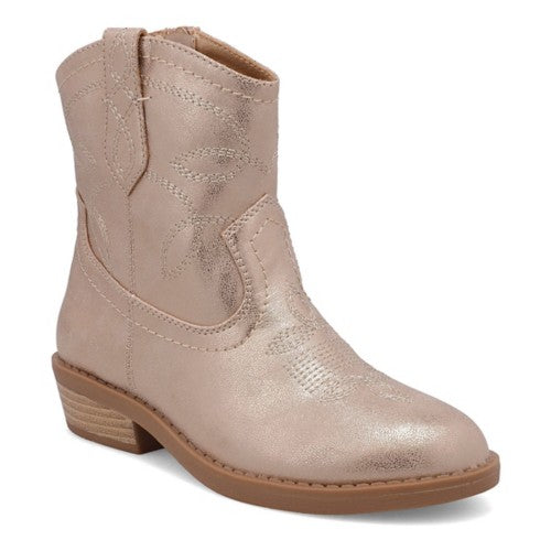 Girls Kita Western Dust Gold Boot