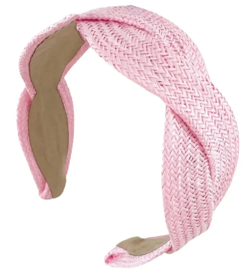 Seaside Waves Headband - Pink