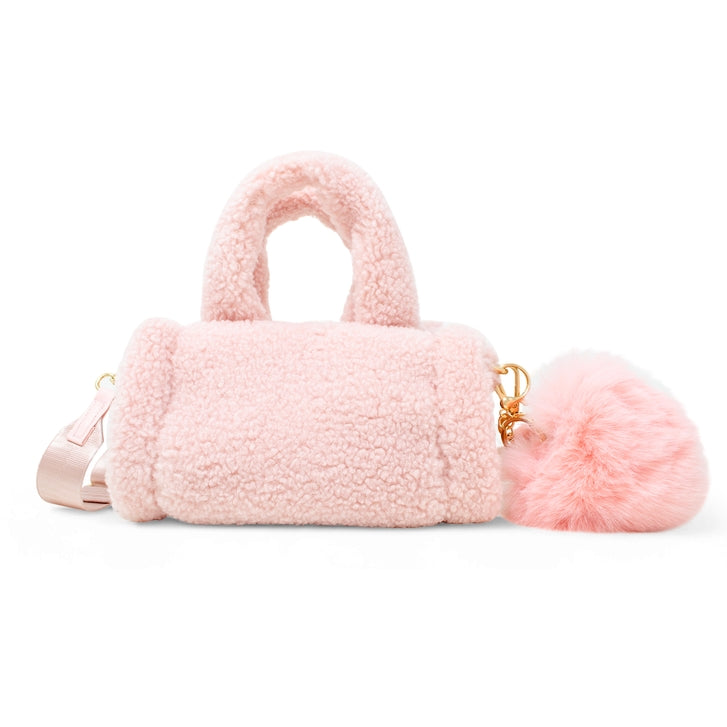 Girl's Cozy Cloud Mini Duffle Bag - Pink