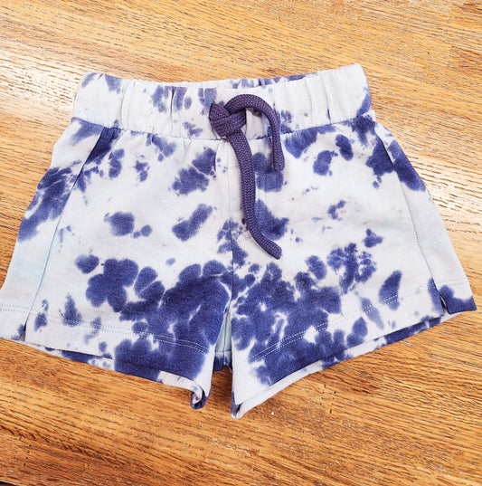 Surf the Web Tie Dye Short