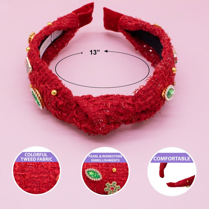 Christmas Knot Headband