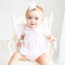 Girls Vintage Scalloped Collar Romper