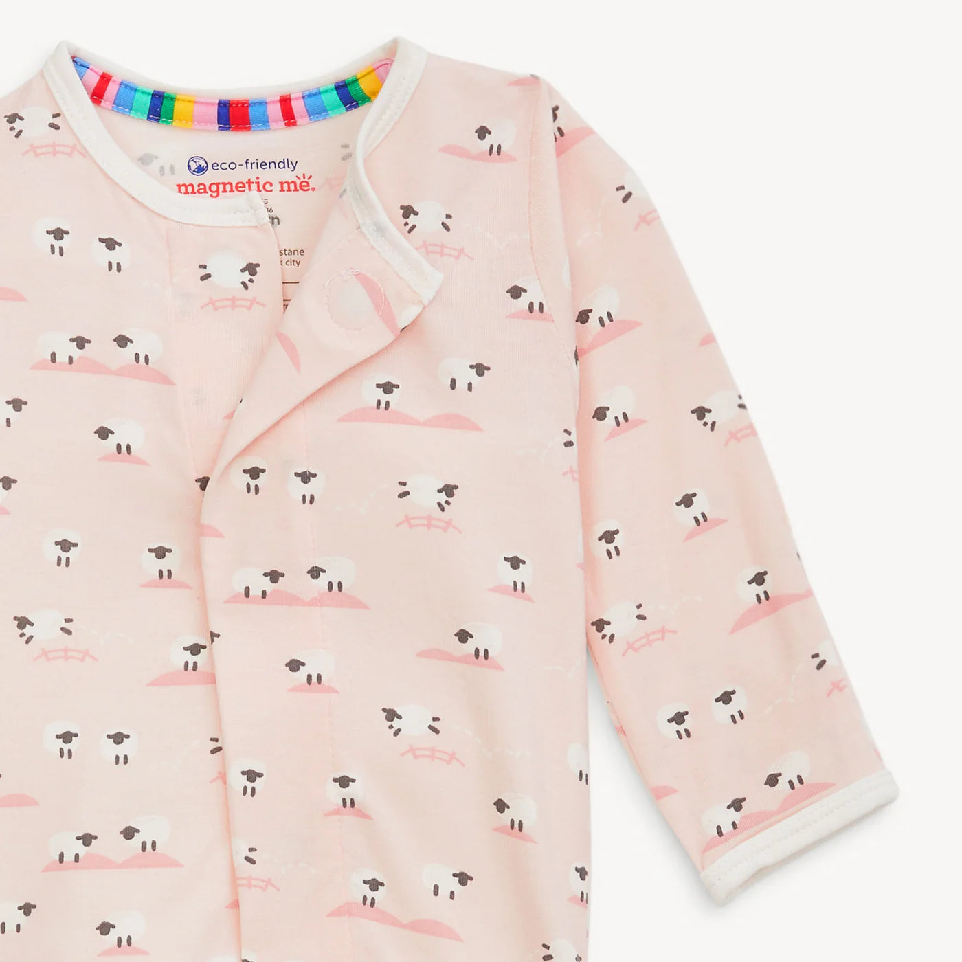 Baa Baa Baby Pink Modal Footie