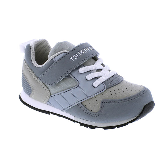 Racer Gray/White Baby Shoe