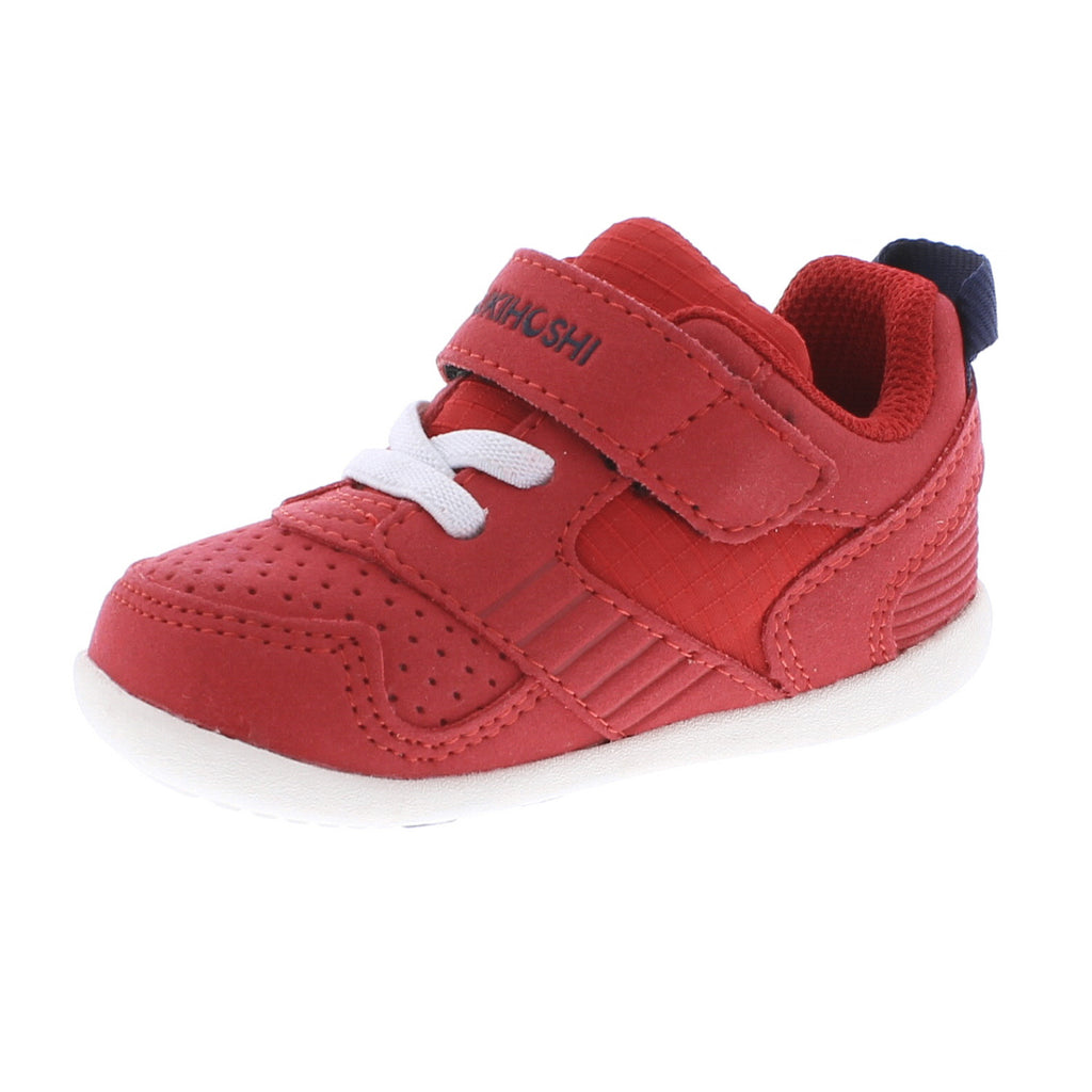 Racer Red Navy Baby Shoe