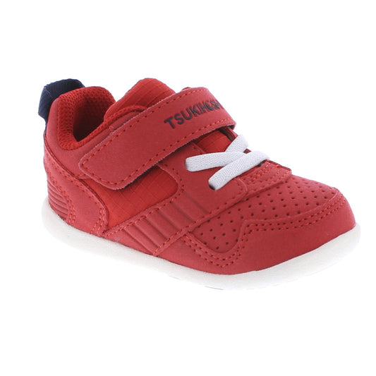 Racer Red Navy Baby Shoe