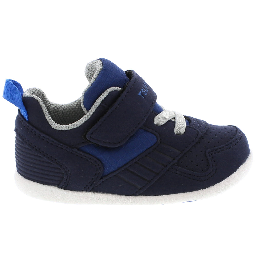 Racer Navy Blue Baby Shoe