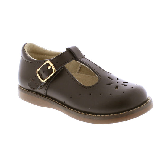 Sherry T-Strap Brown