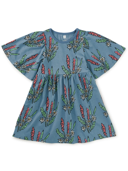 Butterfly Sleeve Dress